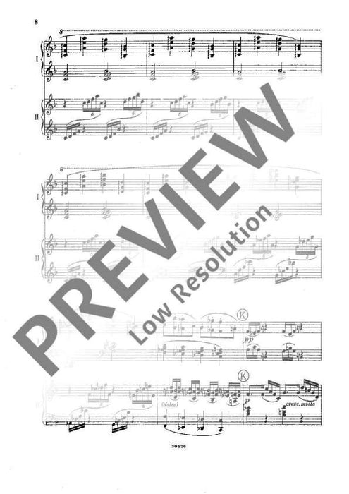 Three Symphonic Dances Arrangement for two Pianos by Percy Grainger 斯考特．西利爾 交響舞曲編曲 鋼琴 雙鋼琴 朔特版 | 小雅音樂 Hsiaoya Music