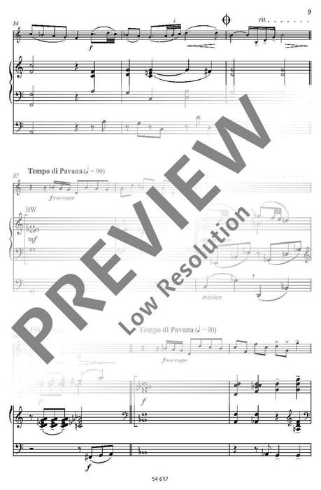 Pavane Variations on a dance from El Maestro by Luis de Milán 帕凡變奏曲 舞曲 雙簧管加鋼琴 朔特版 | 小雅音樂 Hsiaoya Music
