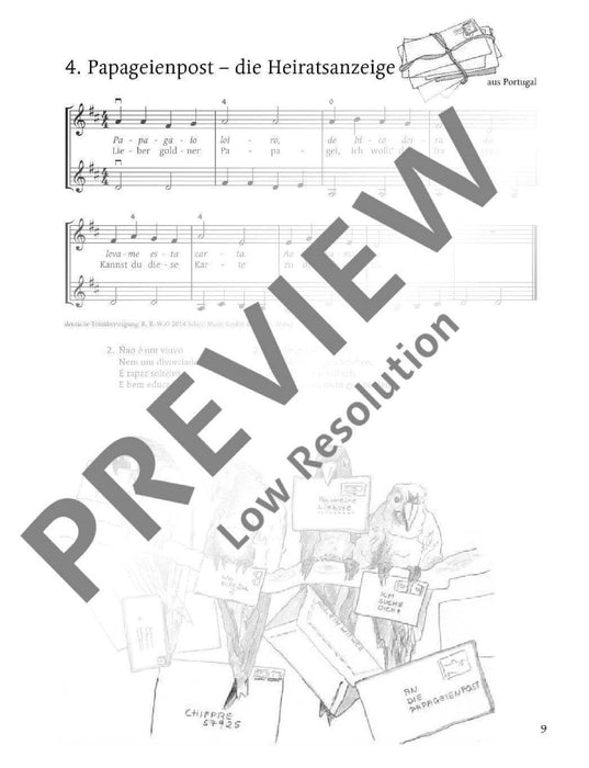 Das fröhliche Liederheft 45 Volks- und Kinderlieder aus aller Welt 歌曲 雙小提琴 朔特版 | 小雅音樂 Hsiaoya Music