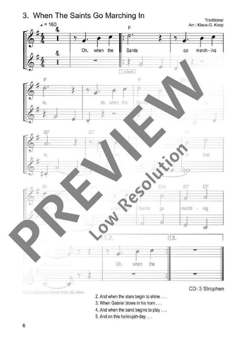 The Best of Spirituals & Gospels very easy arranged 靈歌 改編 小號獨奏 朔特版 | 小雅音樂 Hsiaoya Music