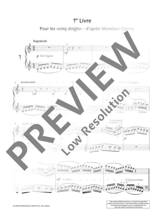 Twelve Etudes 德布西 練習曲 鋼琴獨奏 朔特版 | 小雅音樂 Hsiaoya Music