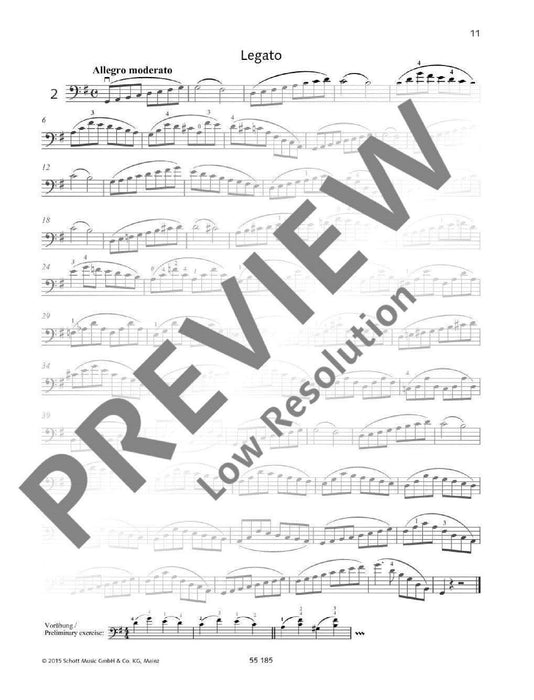 40 Melodious and Progressive Studies op. 31 Band 1 Nos. 1-22 李瑟．巴斯提安 旋律練習曲 大提琴練習曲 朔特版 | 小雅音樂 Hsiaoya Music