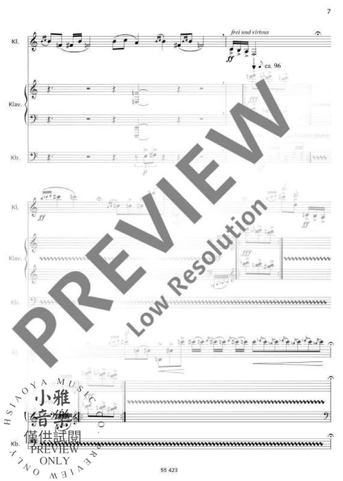 Kaddisch 鋼琴三重奏 朔特版 | 小雅音樂 Hsiaoya Music