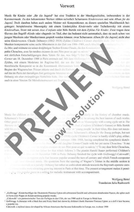 Golliwogg's Cakewalk from Children's Corner 德布西 黑娃娃的步態舞兒童世界 中提琴加鋼琴 朔特版 | 小雅音樂 Hsiaoya Music