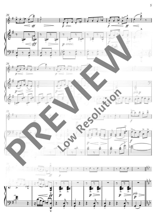 Golliwogg's Cakewalk from Children's Corner 德布西 黑娃娃的步態舞兒童世界 長笛加鋼琴 朔特版 | 小雅音樂 Hsiaoya Music