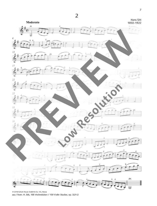 Violin Studies 100 Most Essential Studies for Violin Tuition 小提琴 小提琴 小提琴練習曲 朔特版 | 小雅音樂 Hsiaoya Music