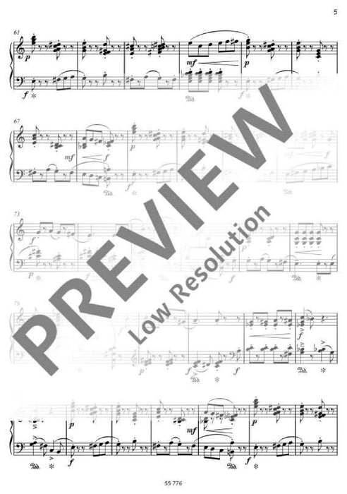 Variations sur Auprès de ma blonde 哈金 變奏曲 鋼琴獨奏 朔特版 | 小雅音樂 Hsiaoya Music