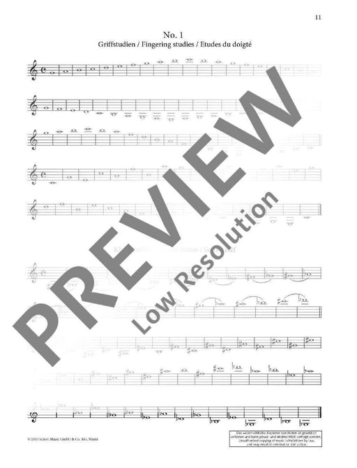 Clarinet Method op. 63 Band 1: No. 1-33 豎笛教材 朔特版 | 小雅音樂 Hsiaoya Music
