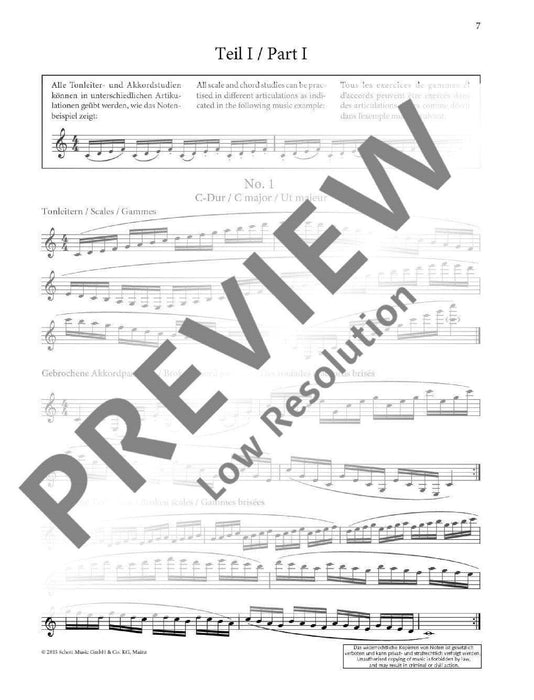 Daily Exercises op. 63 from the Clarinet Method 每日練習 豎笛教材 朔特版 | 小雅音樂 Hsiaoya Music