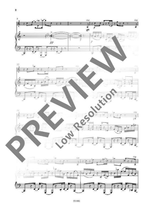 Salsa d'Élissa Version for clarinet (or saxophone) and piano (congas ad lib.) 薩氏管 鋼琴康加鼓 豎笛 1把以上加鋼琴 朔特版 | 小雅音樂 Hsiaoya Music