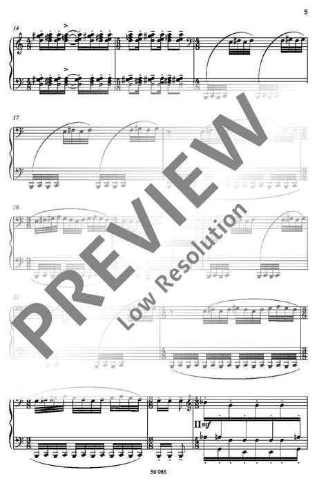 Shasta Suite for Harpsichord (Piano) 哈金 組曲大鍵琴 鋼琴獨奏 朔特版 | 小雅音樂 Hsiaoya Music