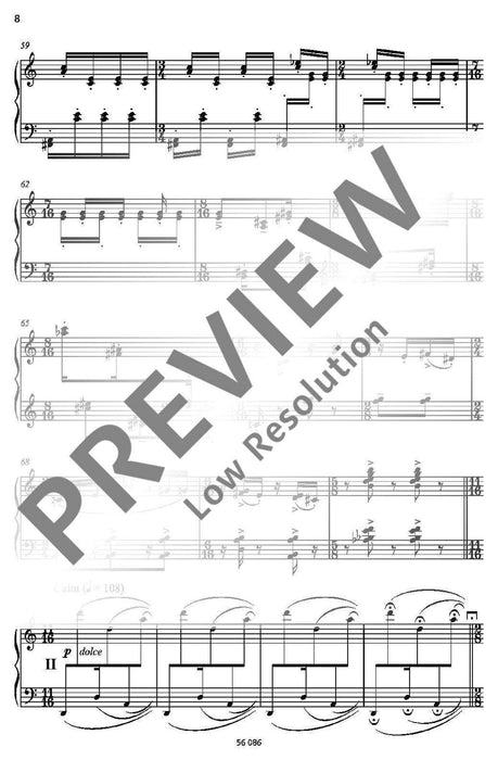 Shasta Suite for Harpsichord (Piano) 哈金 組曲大鍵琴 鋼琴獨奏 朔特版 | 小雅音樂 Hsiaoya Music