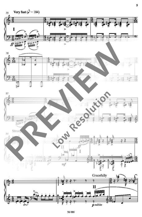 Shasta Suite for Harpsichord (Piano) 哈金 組曲大鍵琴 鋼琴獨奏 朔特版 | 小雅音樂 Hsiaoya Music