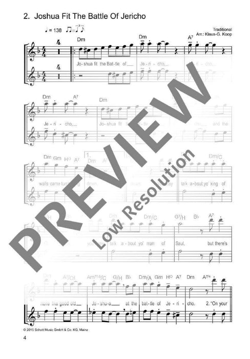 The Most Beautiful Spirituals & Gospels arranged very easy 靈歌 改編 長笛獨奏 朔特版 | 小雅音樂 Hsiaoya Music