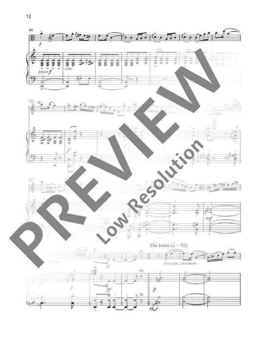 Pièces de Concours Band 1 from the Paris Conservatoire repertoire 中提琴加鋼琴 朔特版 | 小雅音樂 Hsiaoya Music