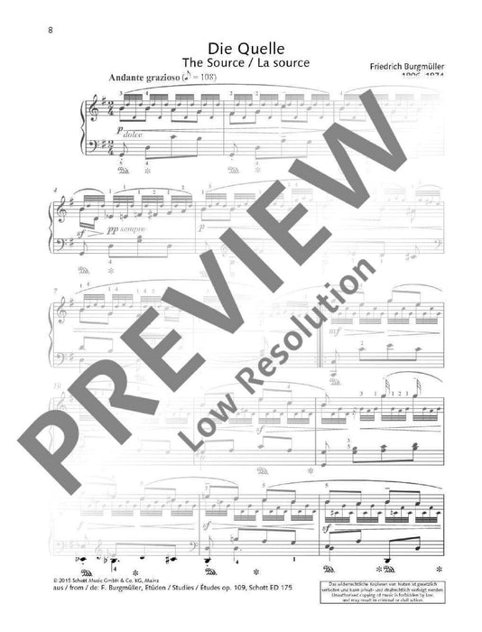 Water 25 Original Piano Pieces 鋼琴小品 鋼琴獨奏 朔特版 | 小雅音樂 Hsiaoya Music