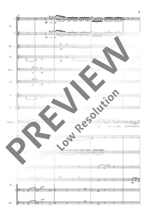 6. Sinfonie Chinesische Lieder 彭德瑞茲基 歌曲 總譜 朔特版 | 小雅音樂 Hsiaoya Music