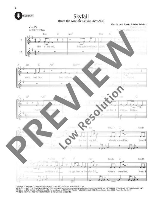 Pop for Violin MOVIE SPECIAL Sonderband 10 Pop-Hits 流行音樂小提琴 流行音樂 小提琴獨奏 朔特版 | 小雅音樂 Hsiaoya Music