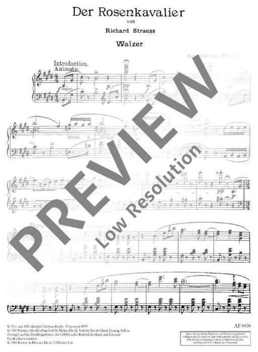 Der Rosenkavalier op. 59 Walzer 史特勞斯理查 玫瑰騎士 鋼琴獨奏 | 小雅音樂 Hsiaoya Music