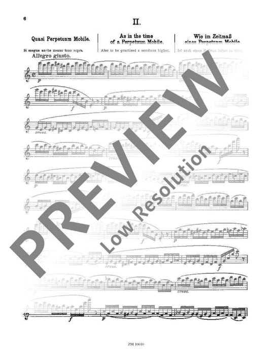 The Flutist's ”Non plus ultra“ op. 34 18 caprices 隨想曲 長笛獨奏 齊默爾曼版 | 小雅音樂 Hsiaoya Music