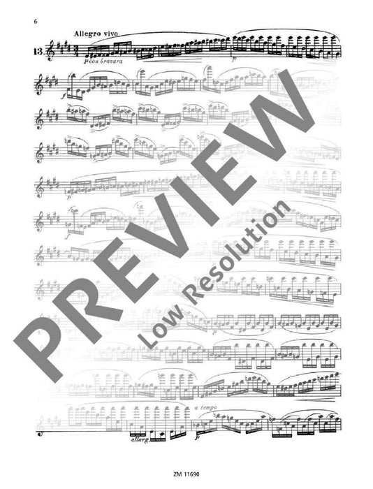 30 Virtuoso Etudes in every major and minor key op. 75 Heft 1 練習曲 大調小調 長笛教材 齊默爾曼版 | 小雅音樂 Hsiaoya Music