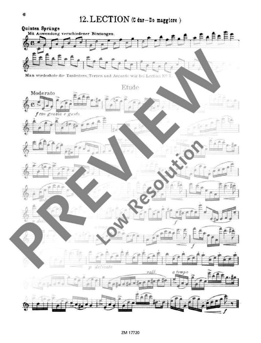 20 easy melodic Exercises op. 93 Heft 2 in progressive difficulty 練習曲 長笛教材 齊默爾曼版 | 小雅音樂 Hsiaoya Music