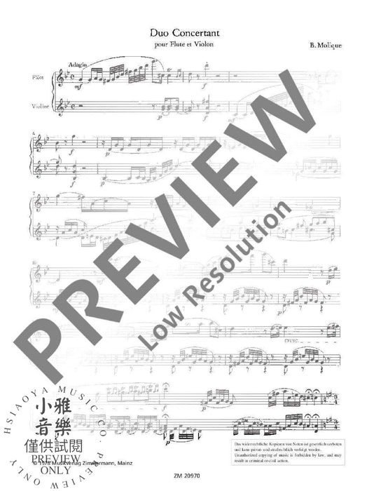 Duo Concertant 混和二重奏 齊默爾曼版 | 小雅音樂 Hsiaoya Music