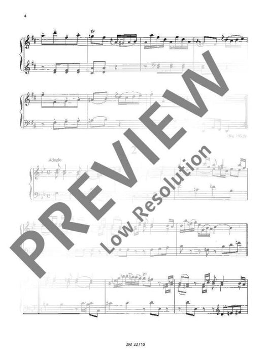 Zwölf Stücke für Flöten- und Harfenuhren aus Wq 193 巴赫卡爾‧菲利普‧艾曼紐 鋼琴獨奏 齊默爾曼版 | 小雅音樂 Hsiaoya Music