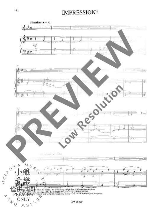 Album Seven easy pieces 混和二重奏 小品 齊默爾曼版 | 小雅音樂 Hsiaoya Music