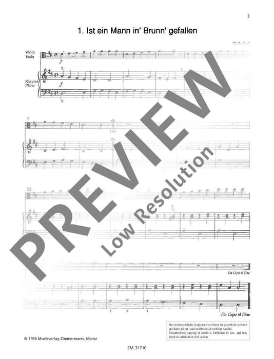 Start zu zweit Easy pieces 小品 中提琴加鋼琴 齊默爾曼版 | 小雅音樂 Hsiaoya Music