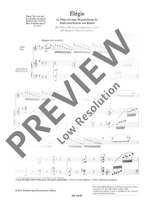 Elégie 董雍 長笛加鋼琴 齊默爾曼版 | 小雅音樂 Hsiaoya Music