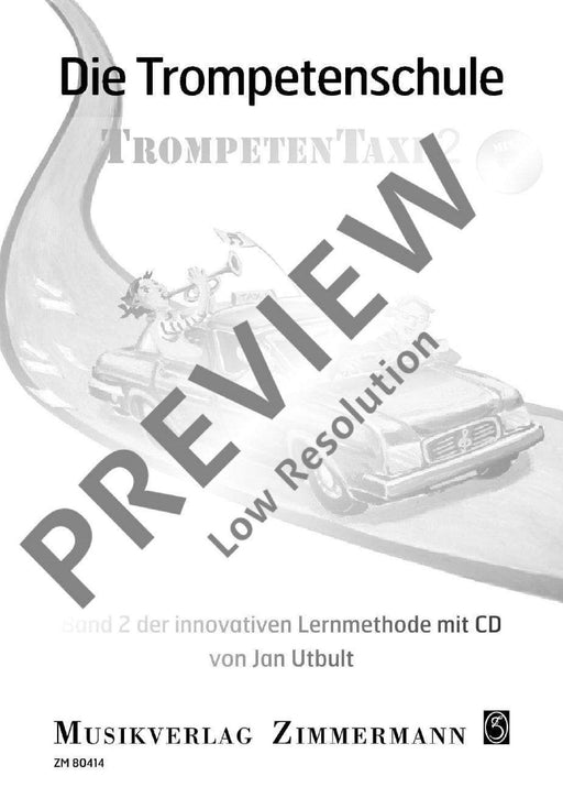 Die Trompetenschule Band 2 Trompetentaxi 2 小號教材 齊默爾曼版 | 小雅音樂 Hsiaoya Music