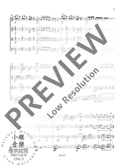 Chinese Whispers for String Quartet 弦樂四重奏 | 小雅音樂 Hsiaoya Music