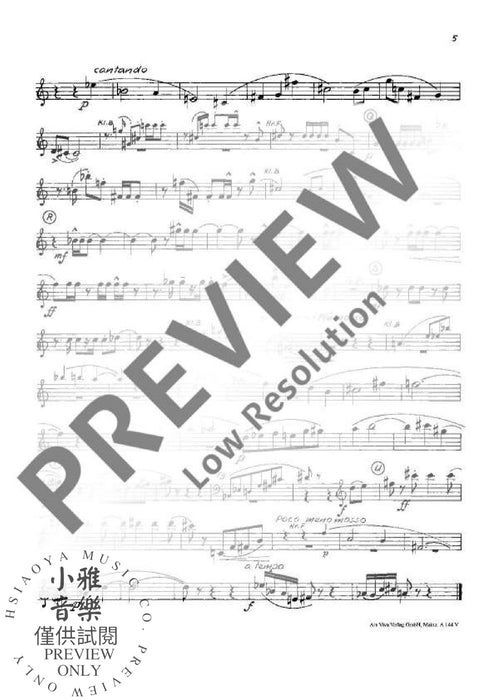 Wind quintet op. 51 木管五重奏 | 小雅音樂 Hsiaoya Music