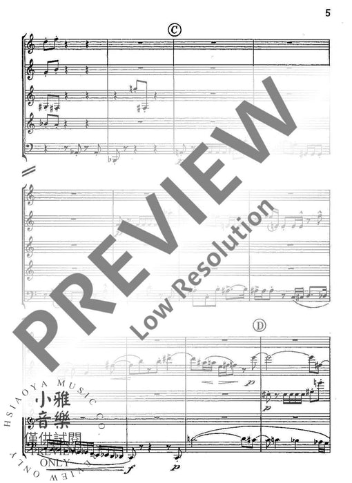 Wind quintet op. 51 木管五重奏 | 小雅音樂 Hsiaoya Music