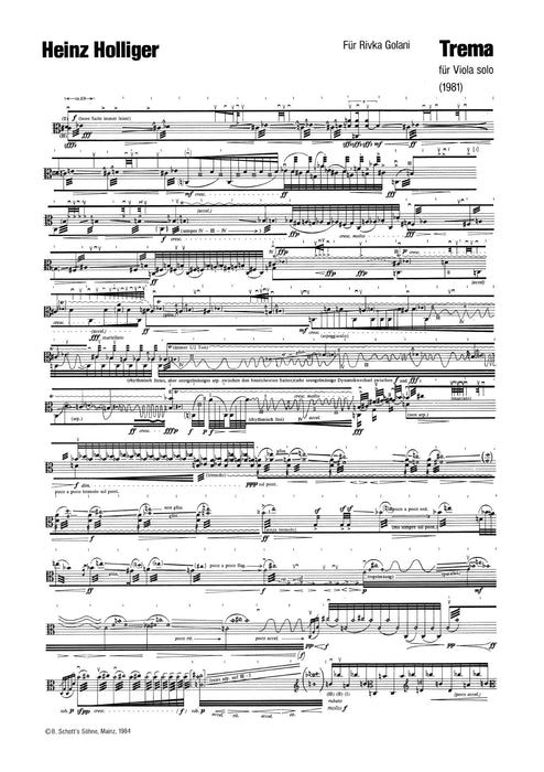 Trema 霍利格 中提琴獨奏 | 小雅音樂 Hsiaoya Music