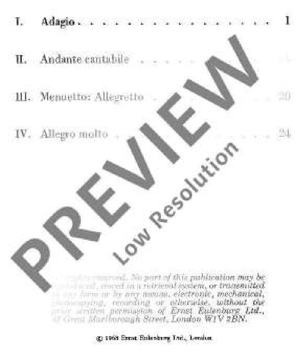 String Quartet C major KV 465 Dissonanzen 莫札特 弦樂四重奏大調 總譜 歐伊倫堡版 | 小雅音樂 Hsiaoya Music