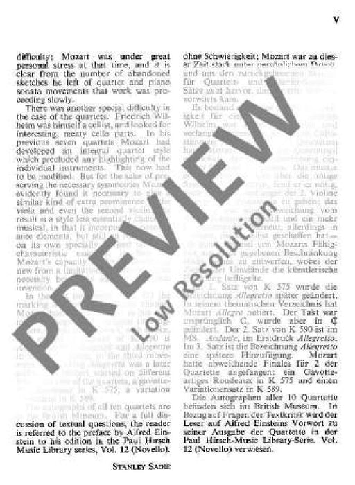 String Quartet C major KV 465 Dissonanzen 莫札特 弦樂四重奏大調 總譜 歐伊倫堡版 | 小雅音樂 Hsiaoya Music