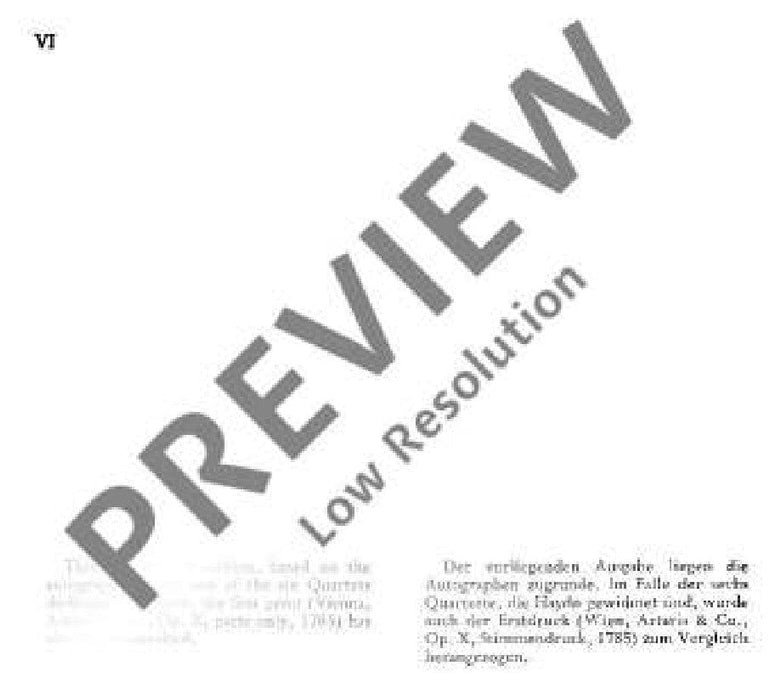 String Quartet C major KV 465 Dissonanzen 莫札特 弦樂四重奏大調 總譜 歐伊倫堡版 | 小雅音樂 Hsiaoya Music