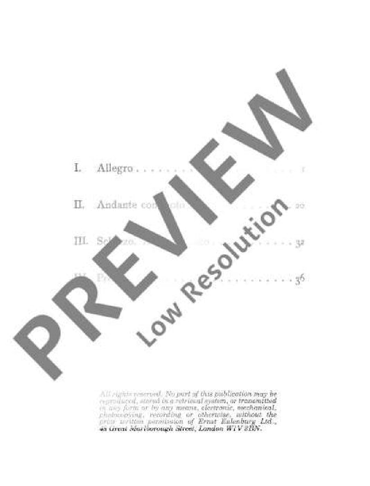 String Quartet D minor op. posth. D 810 Death and the Maiden 舒伯特 弦樂四重奏小調 總譜 歐伊倫堡版 | 小雅音樂 Hsiaoya Music
