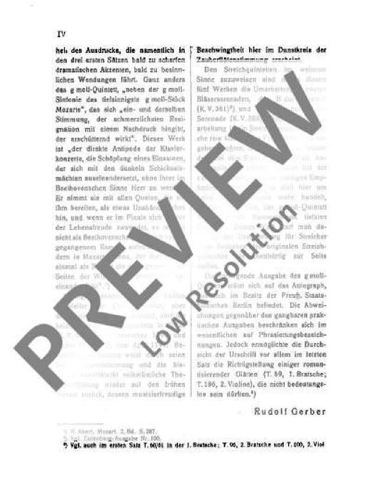 String Quintet G minor KV 516 莫札特 弦樂五重奏小調 總譜 歐伊倫堡版 | 小雅音樂 Hsiaoya Music