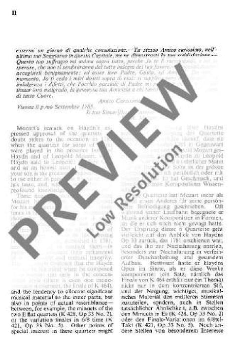 String Quartet A major KV 464 莫札特 弦樂四重奏大調 總譜 歐伊倫堡版 | 小雅音樂 Hsiaoya Music