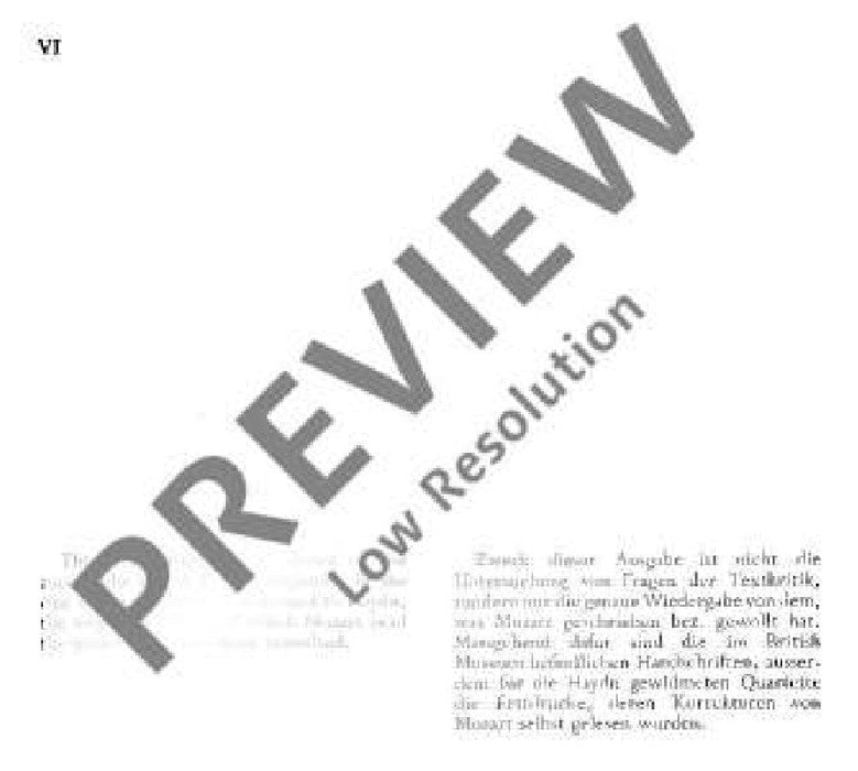 String Quartet A major KV 464 莫札特 弦樂四重奏大調 總譜 歐伊倫堡版 | 小雅音樂 Hsiaoya Music