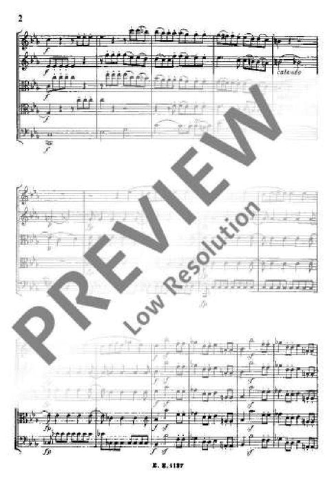 String Quintet C minor KV 406 arranged from Serenade No. 12 (K 388) 莫札特 弦樂五重奏小調 改編小夜曲 總譜 歐伊倫堡版 | 小雅音樂 Hsiaoya Music