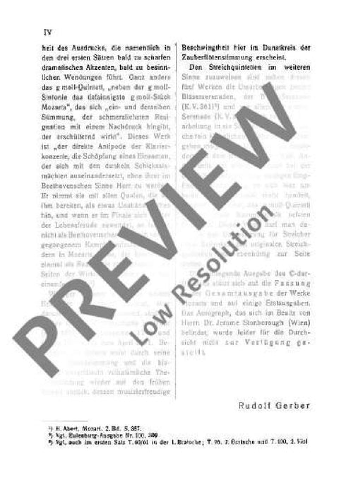 String Quintet C major KV 515 莫札特 弦樂五重奏大調 總譜 歐伊倫堡版 | 小雅音樂 Hsiaoya Music