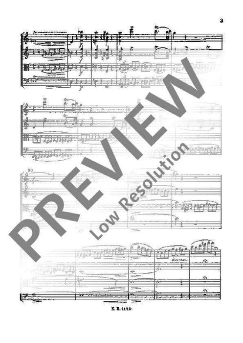 Quartet A minor op. 29 D 804 Rosamunde 舒伯特 四重奏小調 羅莎蒙 總譜 歐伊倫堡版 | 小雅音樂 Hsiaoya Music