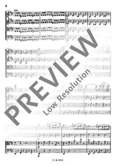 String Quartet D major, Lerchen op. 64/5 Hob. III: 63 Tost-Quartets II No. 1 海頓 弦樂四重奏大調 四重奏 總譜 歐伊倫堡版 | 小雅音樂 Hsiaoya Music