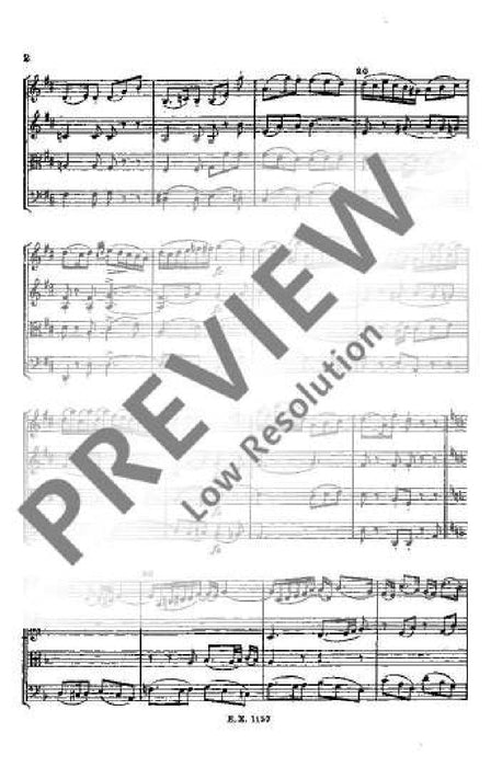 String Quartet D major, Celebrated Largo op. 76/5 Hob. III: 79 Erdödy-Quartet No. 5 海頓 弦樂四重奏大調 四重奏 總譜 歐伊倫堡版 | 小雅音樂 Hsiaoya Music