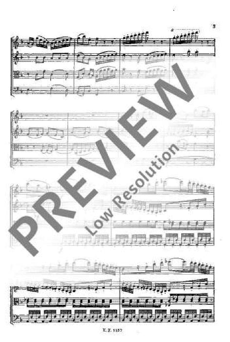 String Quartet D major, Celebrated Largo op. 76/5 Hob. III: 79 Erdödy-Quartet No. 5 海頓 弦樂四重奏大調 四重奏 總譜 歐伊倫堡版 | 小雅音樂 Hsiaoya Music