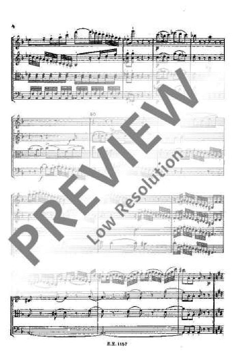 String Quartet D major, Celebrated Largo op. 76/5 Hob. III: 79 Erdödy-Quartet No. 5 海頓 弦樂四重奏大調 四重奏 總譜 歐伊倫堡版 | 小雅音樂 Hsiaoya Music